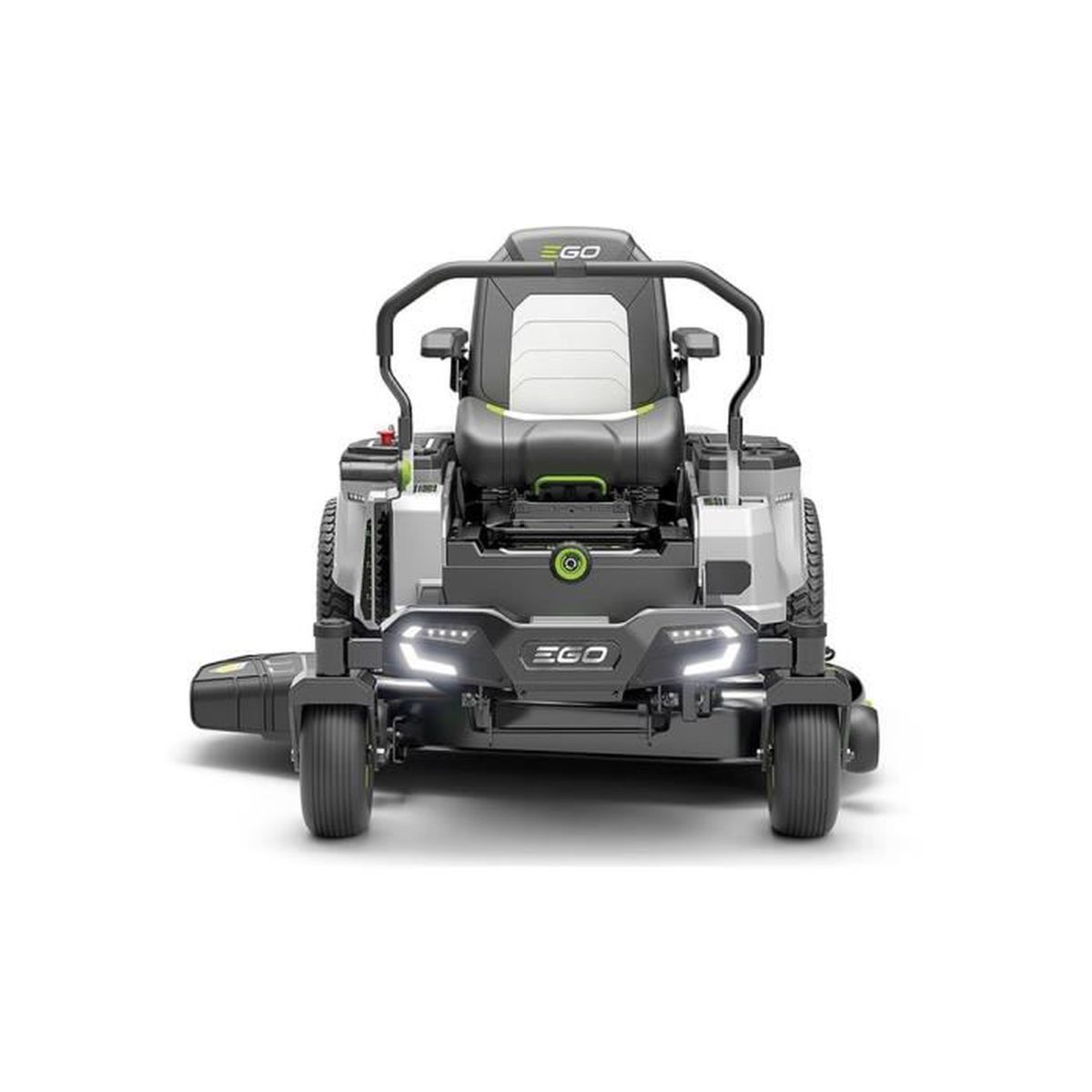 Tondeuse autoportée sur batterie – à braquage zéro – Largeur de coupe 107cm