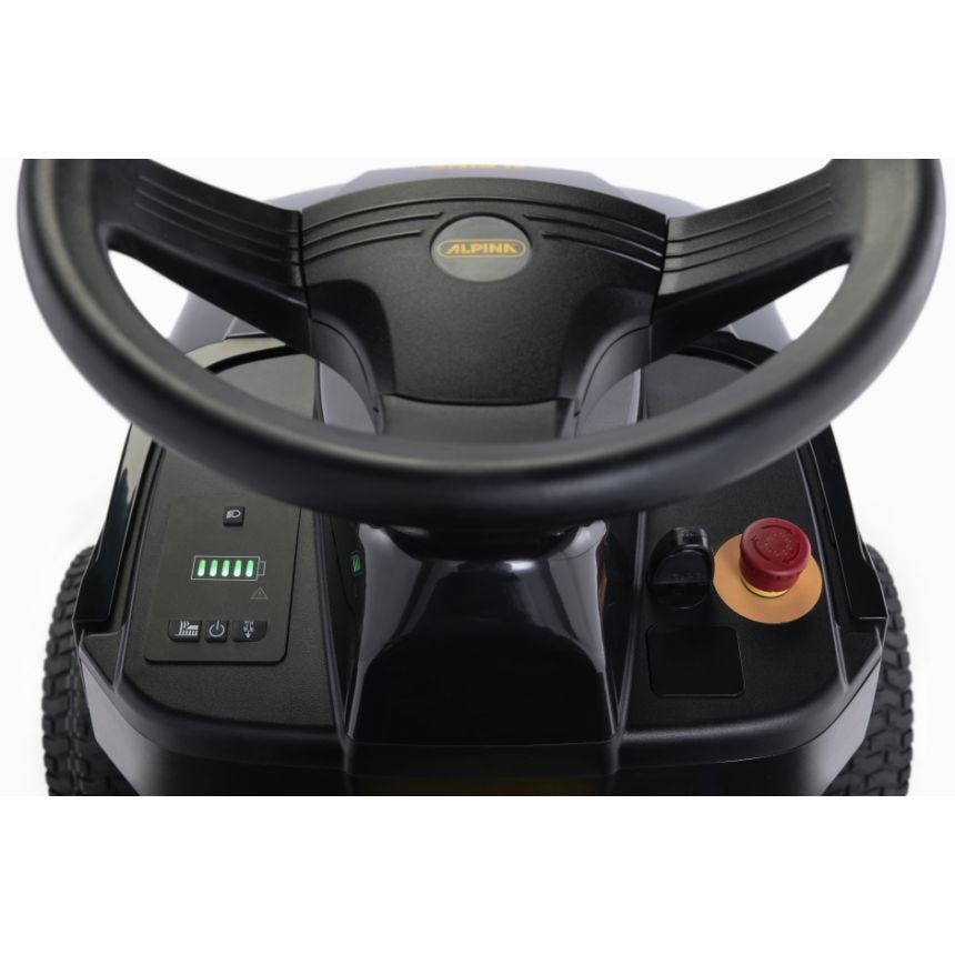 Tracteur de jardin électrique AlpinaAT3 98 Li