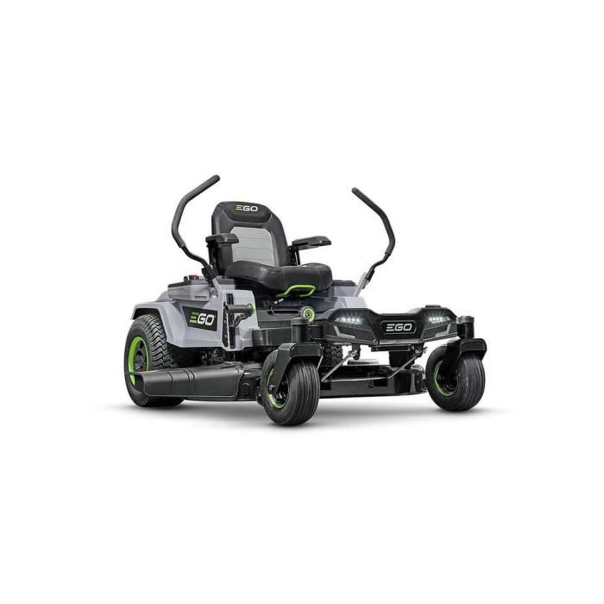 Tondeuse autoportée sur batterie – à braquage zéro – Largeur de coupe 107cm